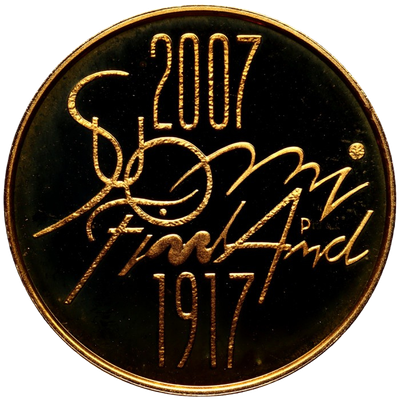 Finland, 100 euro 2007-2008 - back