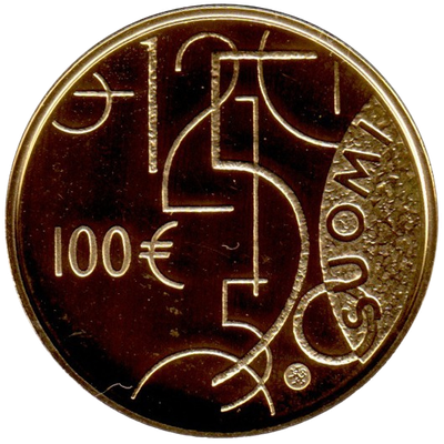 Finland, 100 euro 2010-2025 - back