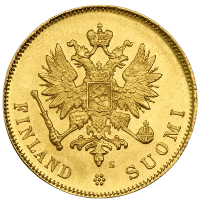 Finland, 10 mark 1878-1913
