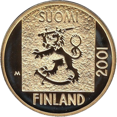 Finland, 1 mark 2001